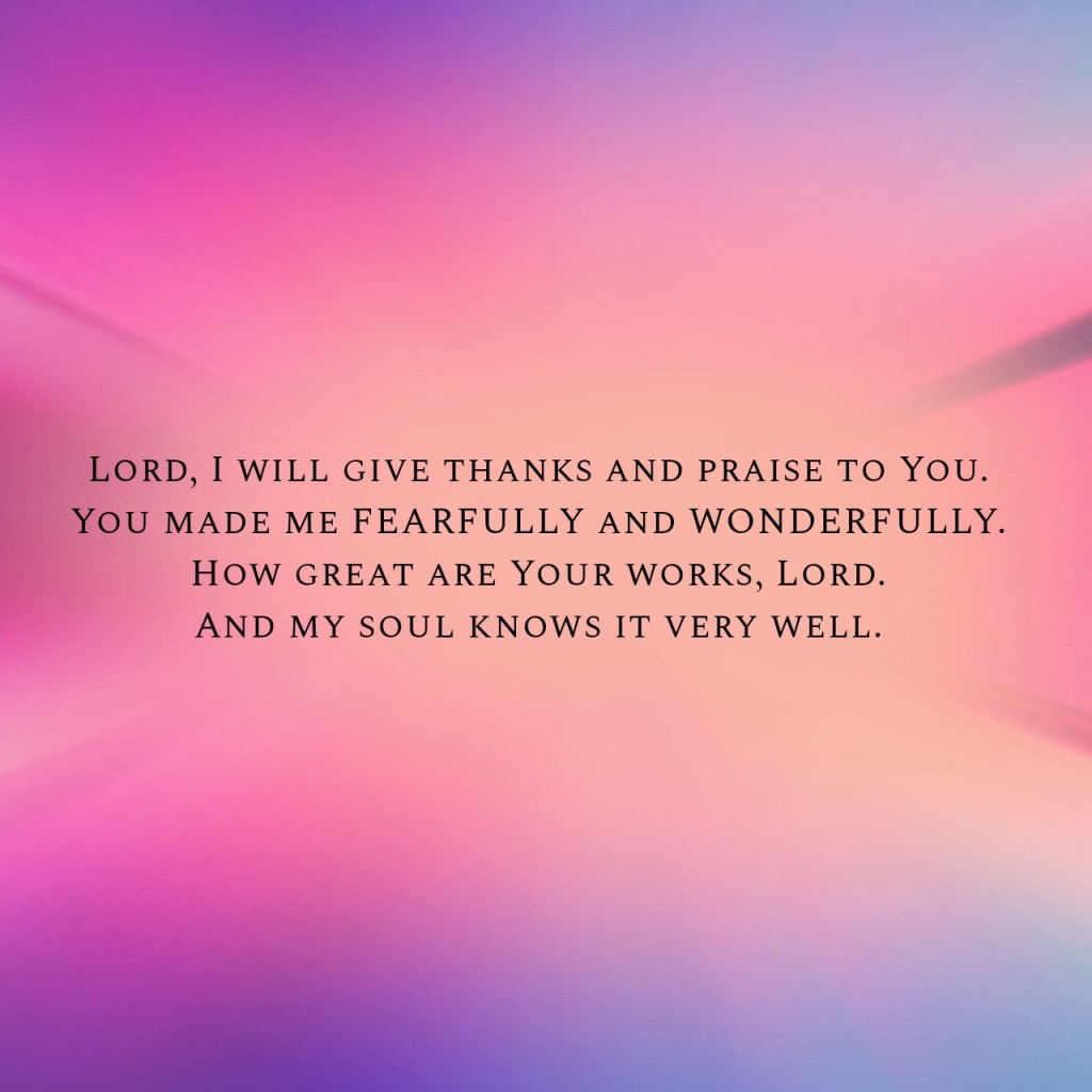 Fearfully and Wonderfully&nbsp;Made